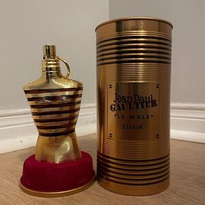 Jean Paul Gaultier Le Male Elixir Gold Bottle
